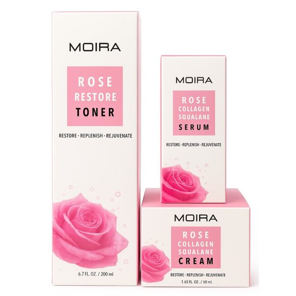 Moira Other - Moira Rose Collagen Squalane Set - Toner, Serum and Cream